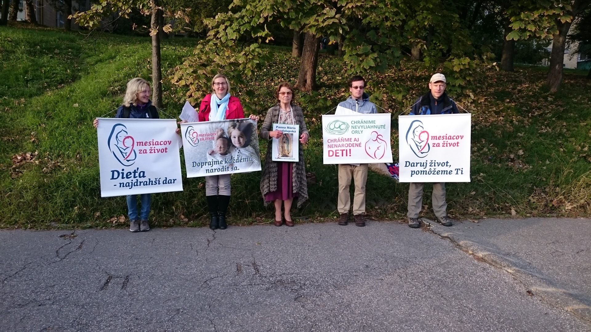 Pamiatka na zasvätenie modlitbového miesta na Kramároch, v r. 2017